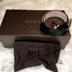 Authentic Gucci belt